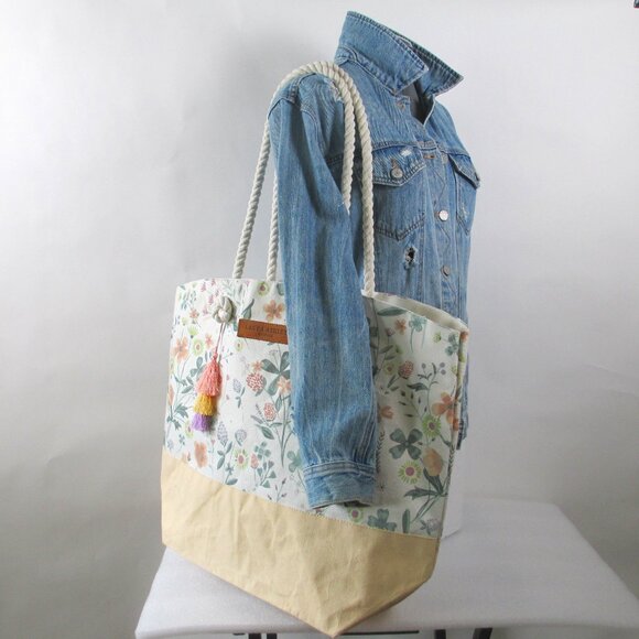 LARGE LAURA ASHLEY TOTE BAG - Picture 2 of 16
